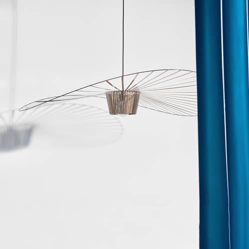Suspension Vertigo bronze Moyenne / Ø 140 cm - Constance Guisset, 2010 - Petite Friture - Bronze - Fibre de verre, Polyuréthane