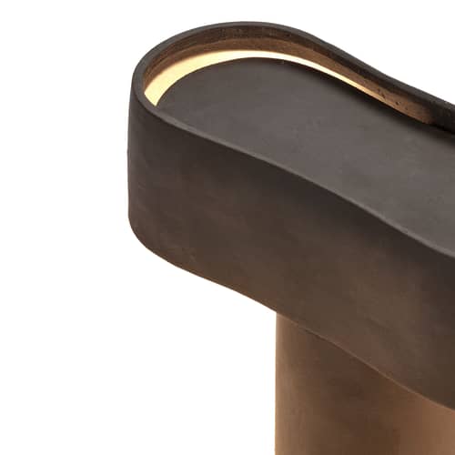 Romé 02 Table lamp ceramic black - Serax - Matt black - Sandstone