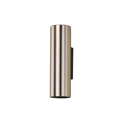 Applique Tobo W65 métal / Ø 6,5 x H 22 cm - DCW éditions - Nickel - Acier