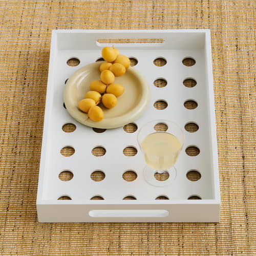 Set de 2 assiettes Barro céramique / Ø 24 cm - Hay - Pistache - Grès émaillé