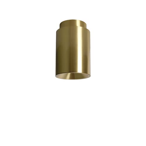 Tobo C85 Ceiling light metal gold / Ø 8.5 x H 13 cm - DCW éditions - Gold - Brass