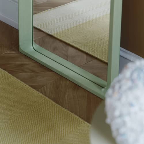 Tapis Varjo jaune / 170 x 240 cm - Laine tissée main - Muuto - Jaune - Laine