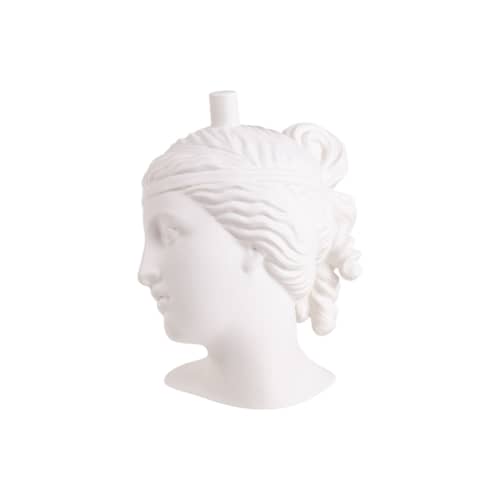 Amor Volat Vase ceramic white / H 30 cm - Seletti - White - China, Plaster