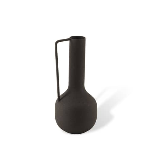 Vase Roman metall schwarz / 4er Set - Metall (nur zu Dekorationszwecken) - Pols Potten - Schwarz - lackiertes Eisen