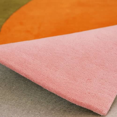 Tapis Purple Baywatch / 210 x 140 cm - Laine tuftée main - COLORTHERAPIS - 210 x 140 cm / Multicolore - Laine de Nouvelle-Zélande