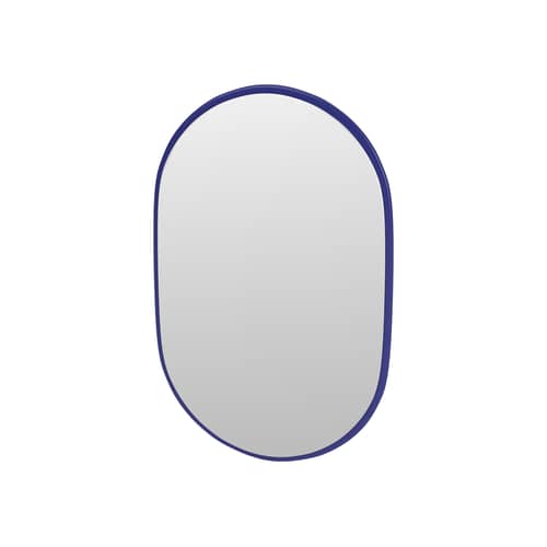 Colour Frame - Look Wall mirror wood blue / 46.8 x 69.6 cm - MONTANA - Monarch 135 -  Verre miroir, Lacquered MDF
