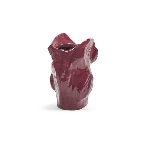 Vase After Midnight Owl  céramique violet / XS - H 12 cm - Serax - Aubergine - Grès émaillé