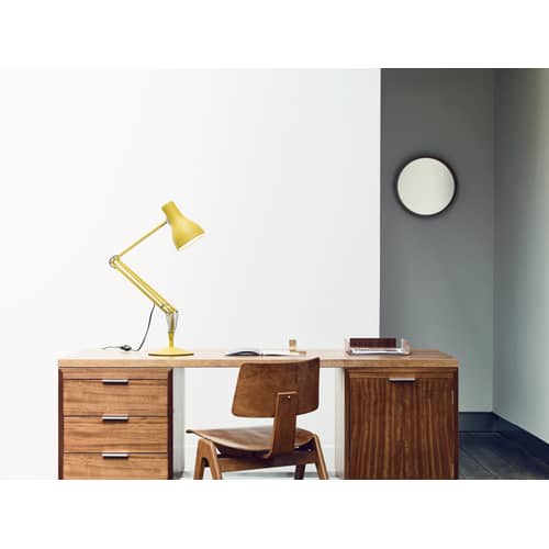 Lampada da tavolo Type 75 / Edizione limitata by Margaret Howell - Anglepoise - Giallo ocra - Acciaio, Alluminio, Ghisa