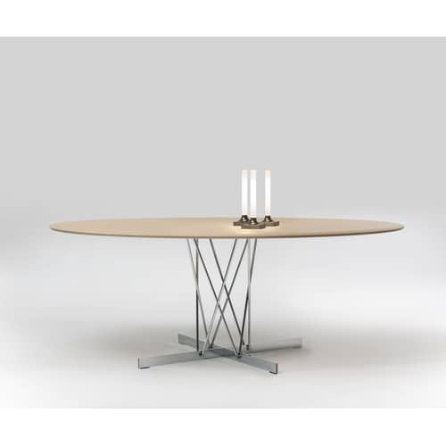 Lampe sans fil rechargeable Goodnight LED plastique métal - Kartell - Titanium - ABS recyclé, PMMA