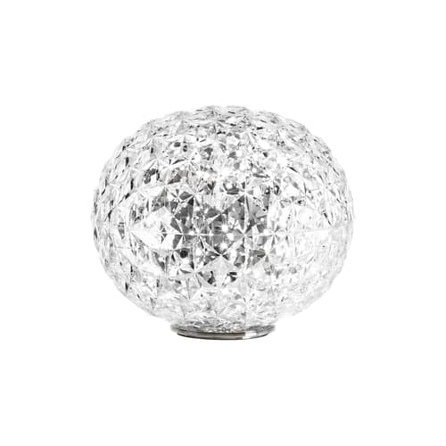 Tischleuchte Planet LED plastikmaterial transparent / LED - H 28 cm - Kartell - Transparent (farblos) - Thermoplastisches Polykarbonat