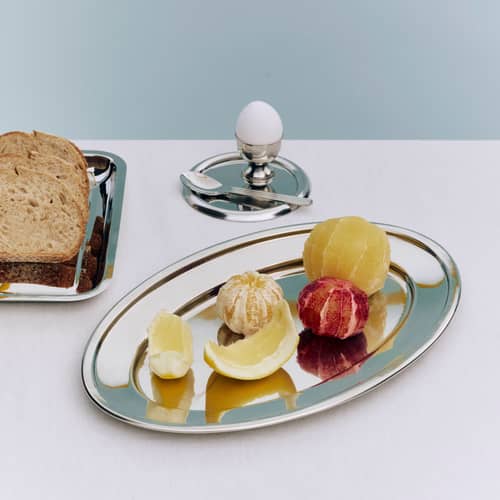 Eierbecher Essential Hay - Silber - Metall