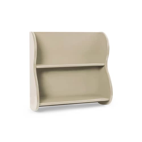 Étagère Slope bois beige / L 60 x P 24 x H 60 cm - Ferm Living - Beige Cachemire - MDF peint