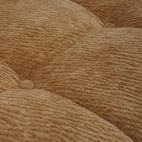 Gepolsterter Sessel Aurore textil braun - NV GALLERY - Camel - Gewebe, High Density-Schaum, Verchromtes Eisen