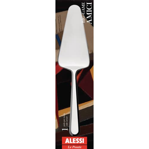 Pelle à tarte Amici métal - Alessi - Acier - Acier inoxydable