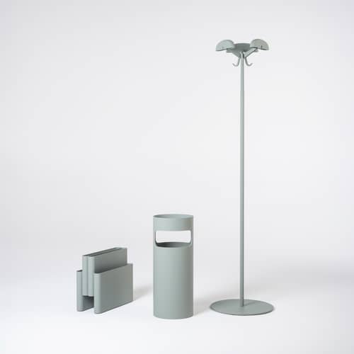 Porte-parapluies / Corbeille à papier - Réédition 1966 - Kartell - Vert - Technopolymère thermoplastique recyclé