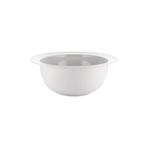 Saladier La Bella Tavola céramique blanc / Ø 29 cm - Ettore Sottsass - Alessi - Blanc uni - Porcelaine fine