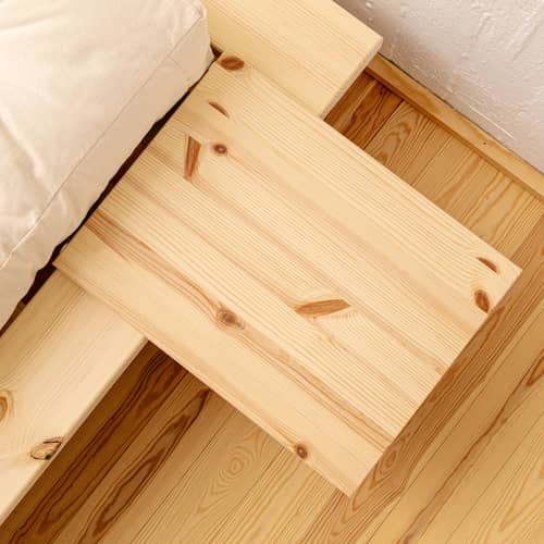 Accessoire / Table de chevet pour lit Japan - KARUP DESIGN - Pin clair - Pin massif certifié FSC