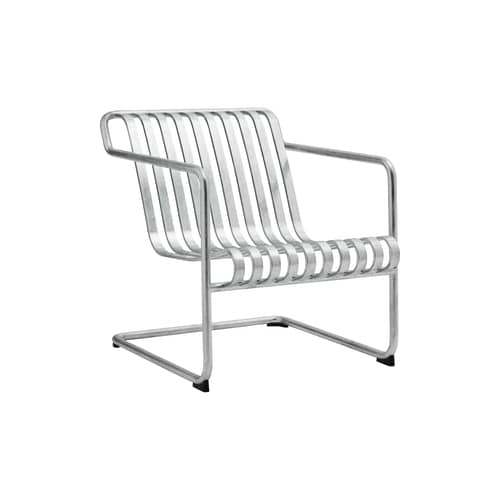 Fauteuil bas Palissade Cantilever Lounge métal - Hay - Acier galvanisé - Acier galvanisé à chaud