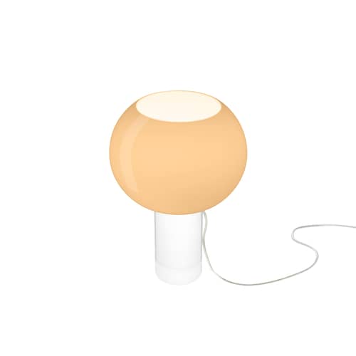 Lampe de table Buds 3 verre beige / Ø 30 x H 41 cm - Foscarini - Beige rosé - PMMA, Verre soufflé