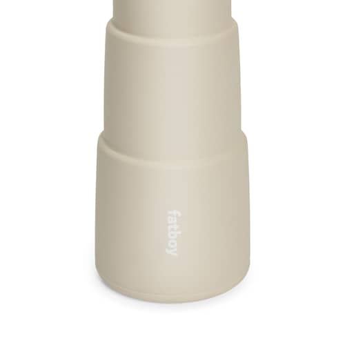 Bougeoir Spire métal beige Step / H 26 cm - Fatboy - Pierre - Aluminium