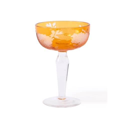 Set de 6 coupes Peony verre - Pols Potten - Multicolore - Verre