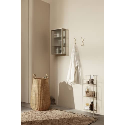 Curvature Hook gold metal / Brass - Ferm Living - Brass - Solid brass