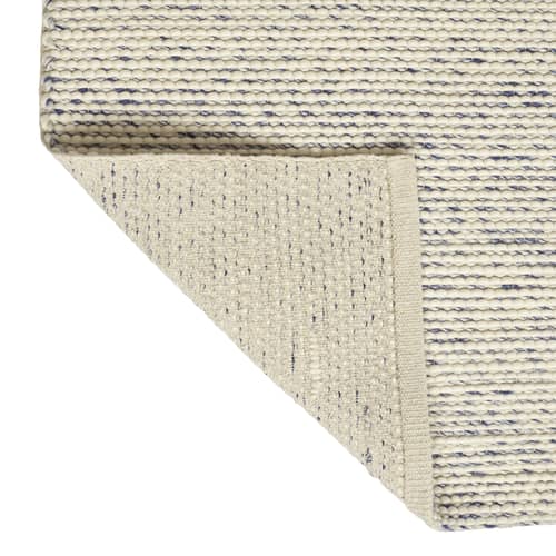 Loopy Rug textile blue / 200 x 300 cm - Tom Dixon - Blue - Cotton, New-zealand wool