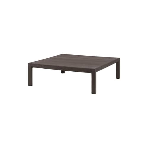 Table basse Maximo marron / 80 x 80 x H 25,5 cm - NARDI - Terre - Résine fibre de verre