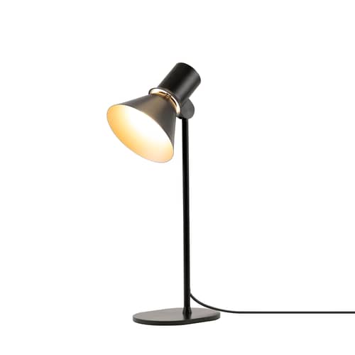 Lampe de table Type 80 T1 métal noir / Orientable - Anglepoise - Noir mat - Acier, Aluminium