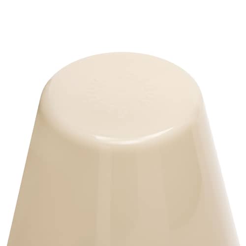 Lampe sans fil rechargeable Edison The Ambiance beige / Indoor - H 25 cm - Fatboy - Avoine - Polycarbonate
