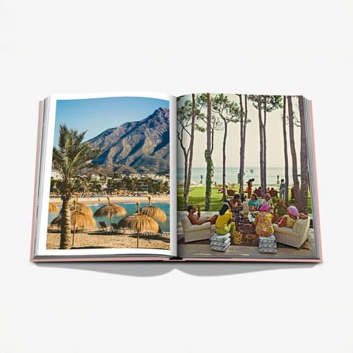 Livre Marbella Sol / Langue Anglaise - Editions Assouline - Marbella Sol - Lin, Papier