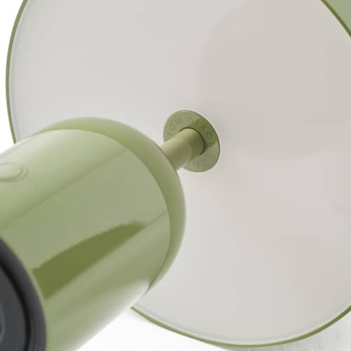 Schnurlosleuchte Bell LED plastikmaterial grün - Tom Dixon - Mossgrün - ABS