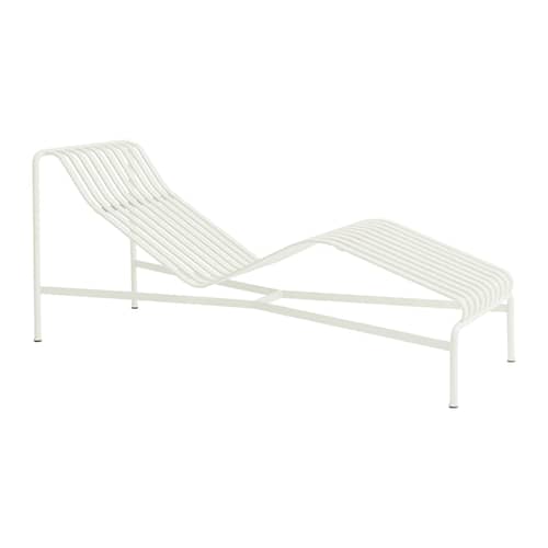 Transat fixe Palissade métal blanc / Bouroullec, 2016 / Seconde vie - Hay - Blanc crème - Acier