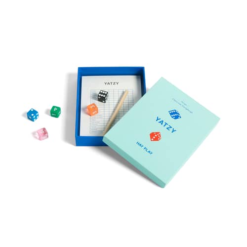 Jeu Yatzy Hay Play plastique multicolore / Version en anglais - Hay - Yatzy - Acrylique, Carton