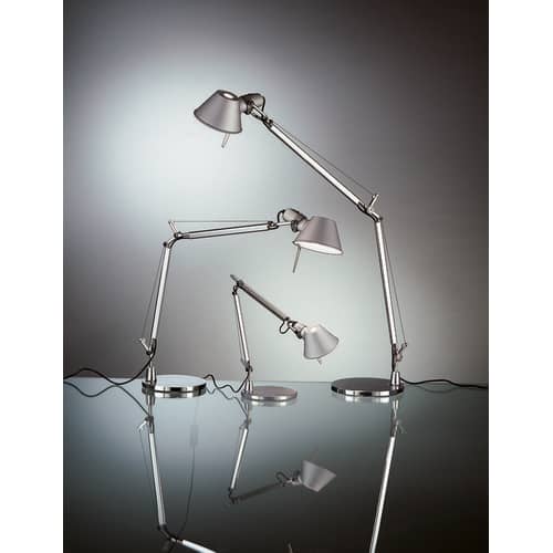 Lampe de table Tolomeo métal - Artemide - Aluminium - Aluminium