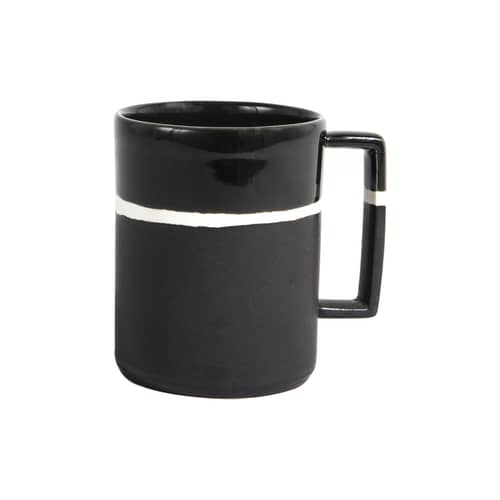 Mug Sicilia - Maison Sarah Lavoine - Radis noir - Grès émaillé