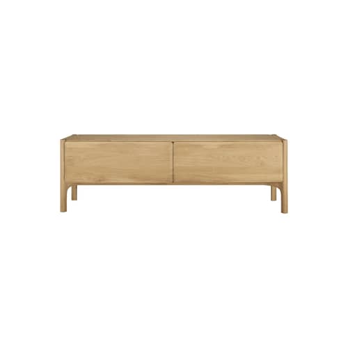 TV Möbel PI holz natur / B 164 x T 45 x H 53 cm - Ethnicraft - B 164 cm / Geölte Eiche - Geölte Massiveiche
