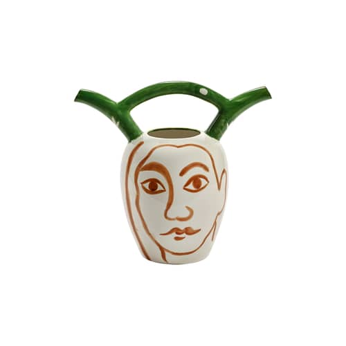 Vase Sapote céramique multicolore / Large - 44 x 24 x H 40 cm - Serax - Multicolore - Grès émaillé