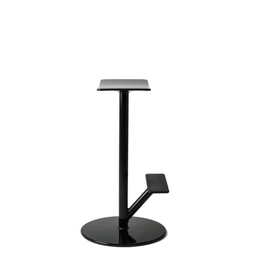 Sequoia Bar stool metal black / Metal - H 65 cm - Magis - Black - Steel
