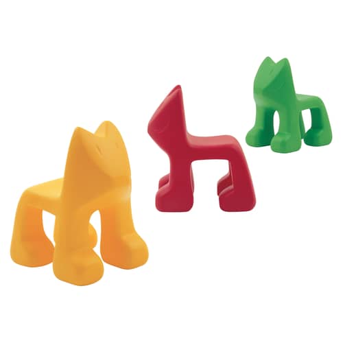 Kinderstuhl Julian plastikmaterial gelb - Magis - Gelb - Polyäthylen