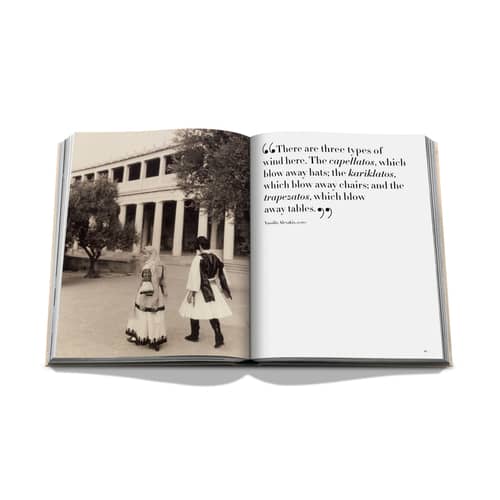 Libro Athens Riviera carta multicolore / Lingua inglese - Editions Assouline - Riviera di Atene - Carta, Lino