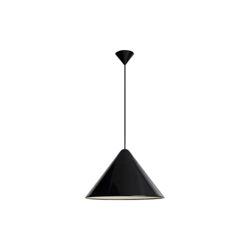 Pendelleuchte Compass metall schwarz / Ø 43 cm - Hay - Schwarz - lackiertes Aluminium