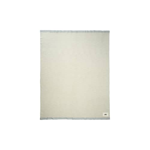 Plaid Thread bleu / 140 x 180 cm - Tom Dixon - Bleu & blanc - Coton, Laine