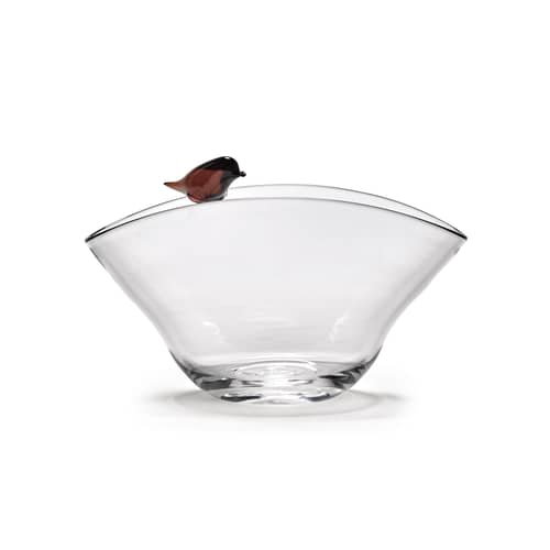 Coupe Perch verre transparent / 31 x 31 cm - Serax - Transparent - Verre