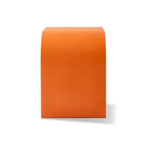Table d\'appoint Kombo métal orange - POLSPOTTEN - Orange - Métal thermolaqué