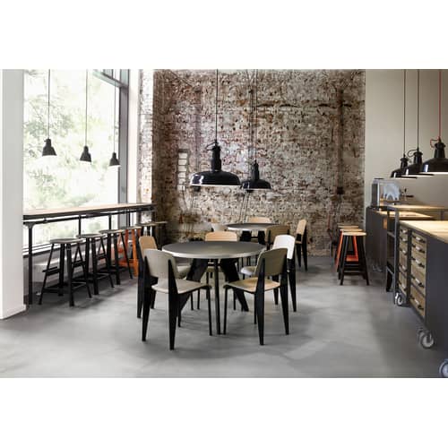 Vitra Standard Chair black natural oak Made In Design UK