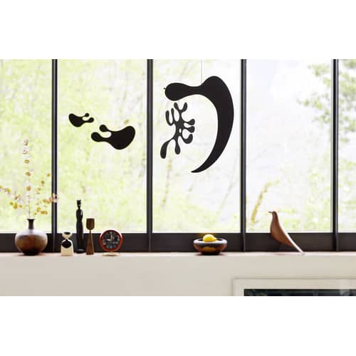 Eames House Bird Decoration natural wood - Vitra - Walnut - Metal, Solid walnut