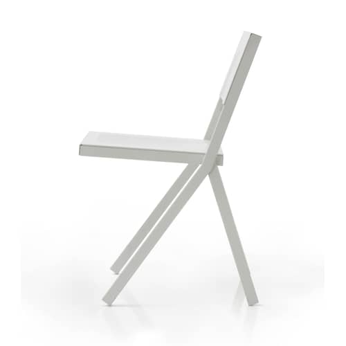 Stapelbarer Stuhl Mia metall schwarz - Emu - Schwarz - Aluminium, Stahl
