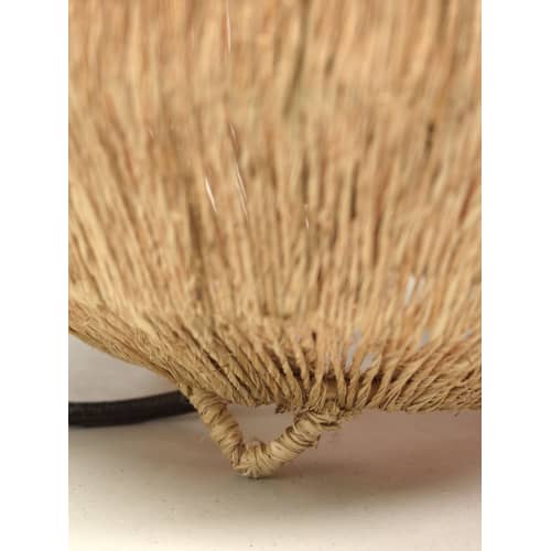 Tischleuchte Iguazu Small faser beige / Jute - Ø 25 cm - GOOD&MOJO - Ø 25 cm / Natur - Jute
