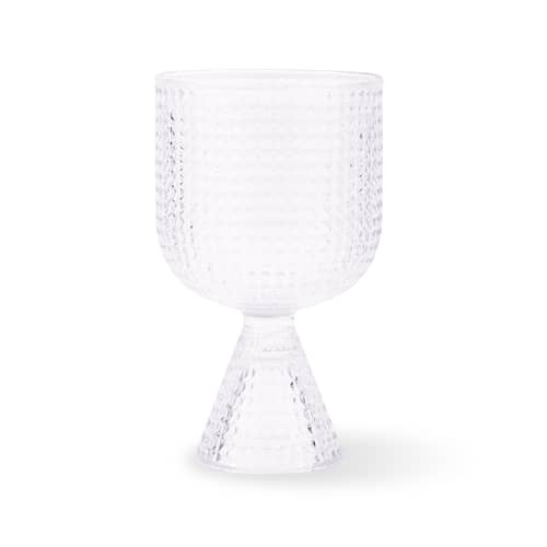 Set de 4 verres à vin Rooftop / 390 ml - Pols Potten - Transparent - Verre